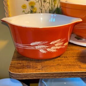 Vintage PYREX Autumn Harvest Wheat